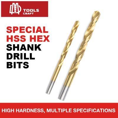 HSS Fully Ground Left Hand Titanium Coated Twist Drill Bits