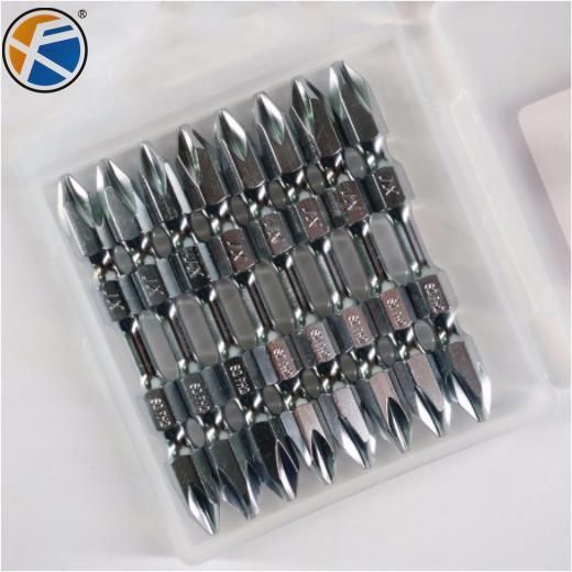 Hex Shank Double Head pH2 Magnetic Screwdriver Bits
