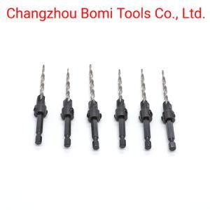 Power Tools Drill HSS Drills Bits for Wood Hex Shank Countersink Tapered Drill Bit