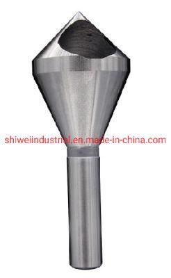 Cross Hole Countersink 90 Deg., HSS / HSS-Co Silver