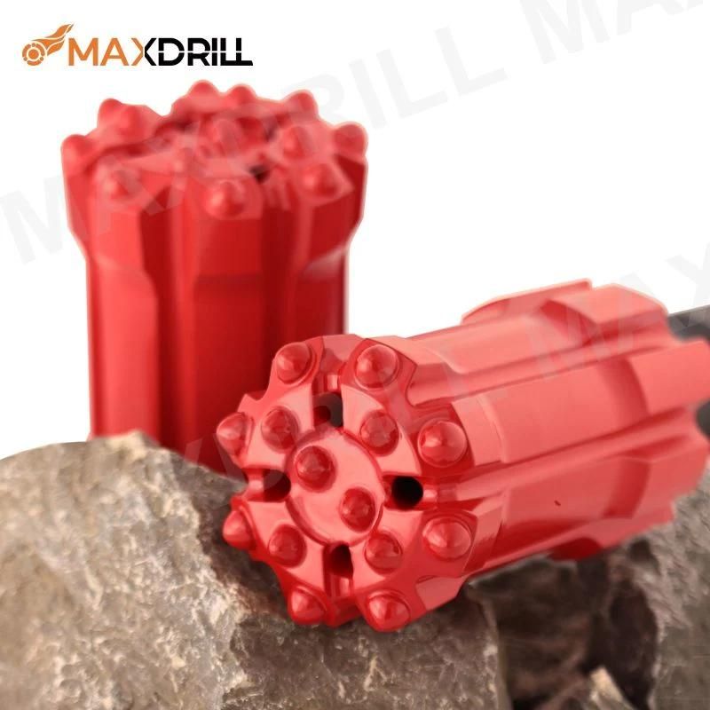 Maxdrill Thread Button Bits T45 102mm Top Hammer Drill Bit