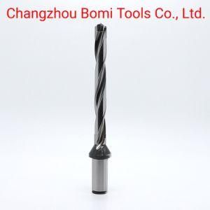 Power Tools U Drill Indexable HSS Carbide Milling Cutter Drill Bit with Wcmx Spmg Inserts