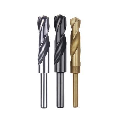 Reduced Shank Twist Drill Bit Tungsten Carbide HSS Cobalt
