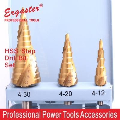 HSS Cobalt Stepped Drill Bit for Stainless Steel