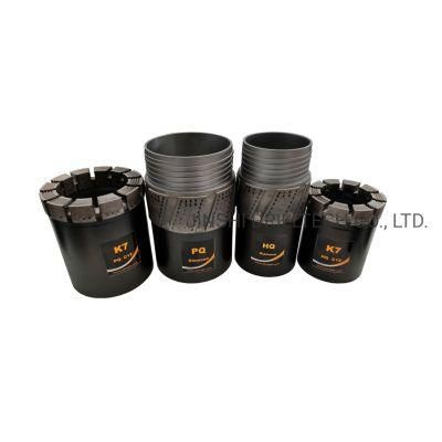 Hq Pq Diamond Core Bits and Reaming Shell, Wireline Core Drilling Bit and Reamer Hwl Pwl