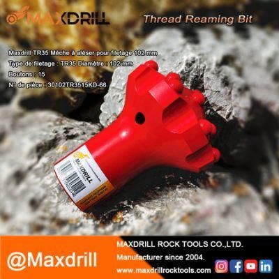 Maxdrill Thread Button Bit Diameter102mm Bit
