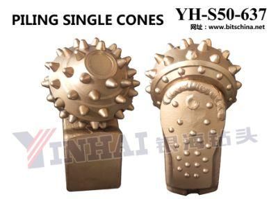 50 Insert Teeth IADC637/Piling Single Roller Cones/Core Barrel