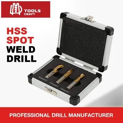 M35 HSS Cobalt Spot Weld Drill Bits Cutting Accessories for Separate Spot Welded Panels