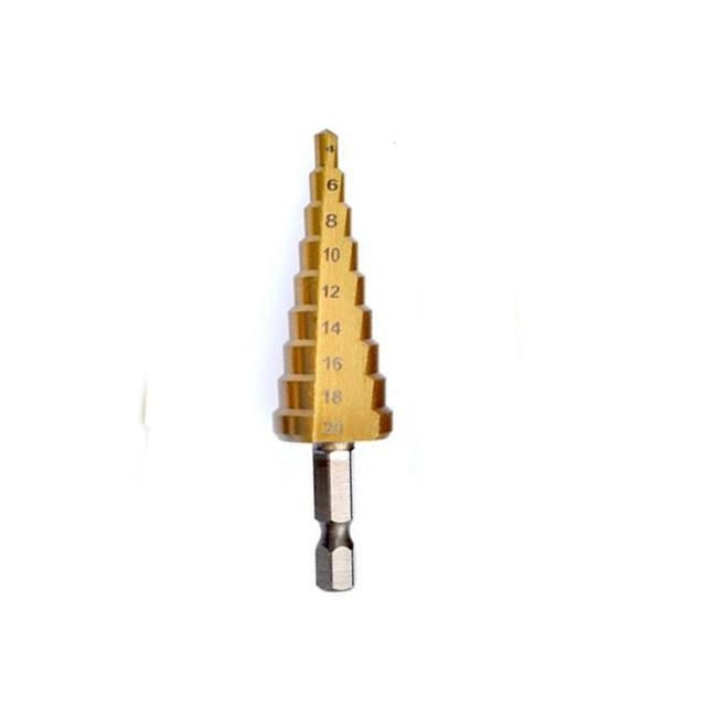 4-20mm HSS 4241 Step Drill Bits