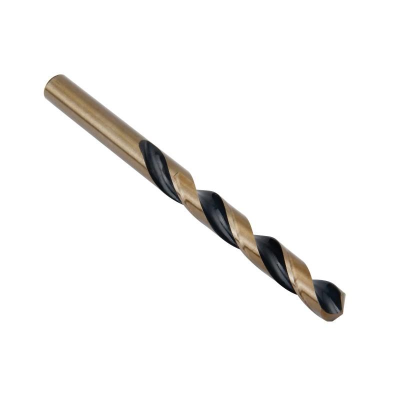 DIN338 HSS Twist Drill Bit with White and Amber Color