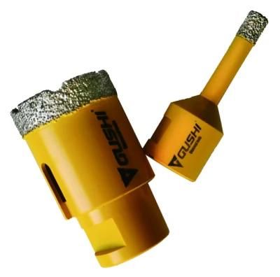 Dry or Wet Drilling Vacuum Brazed Diamond Core Drill Bits