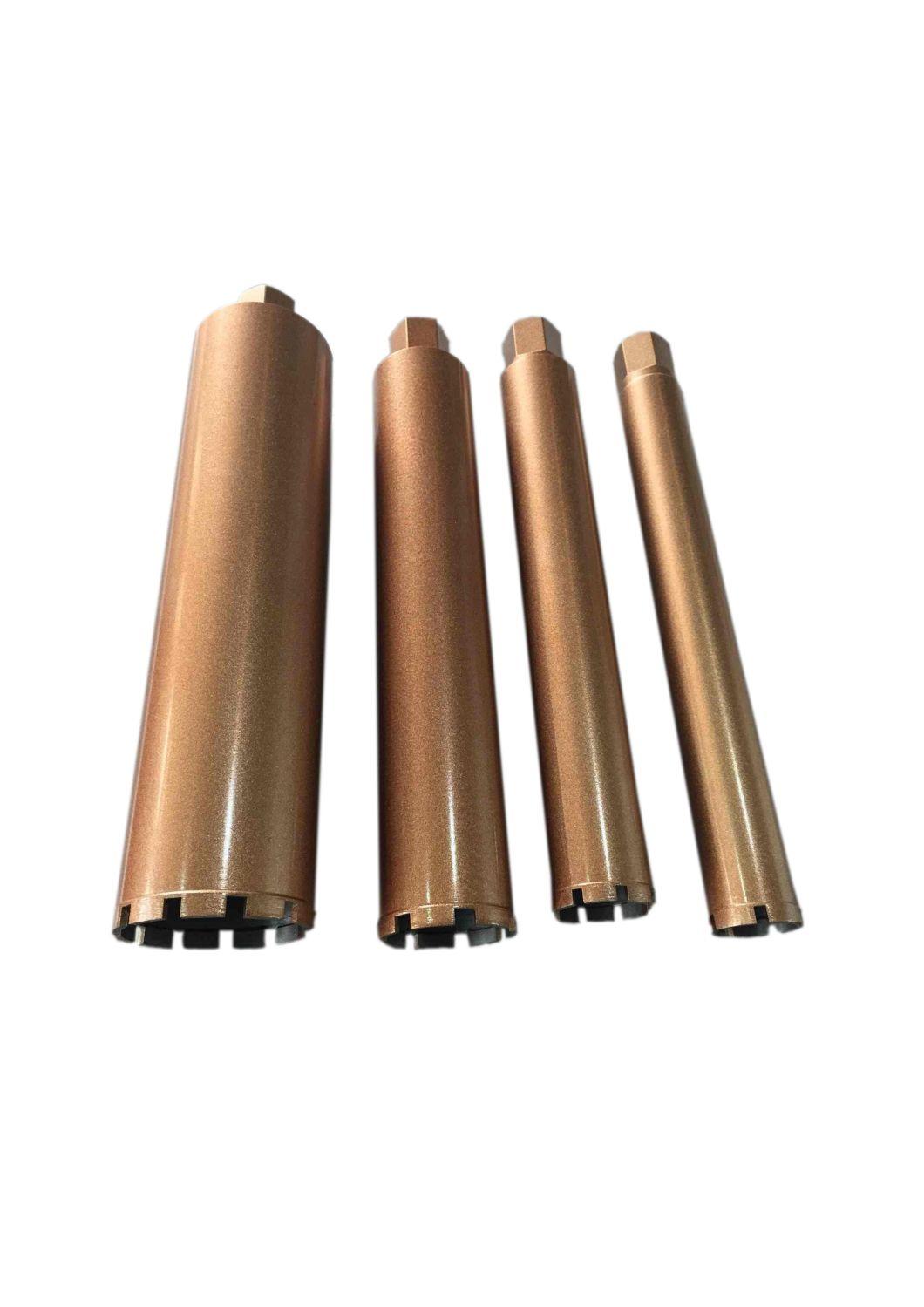 Assembly Three Parts Concrete Drilling Diamond Core Drill Bits