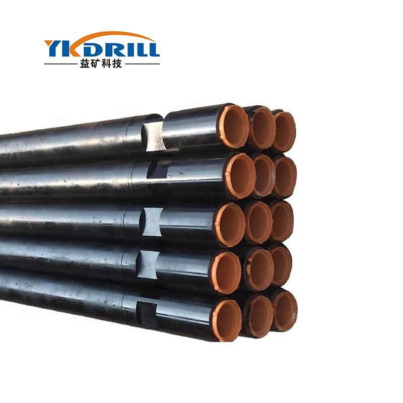 76mm Double Wrench Groove Drill Pipe 3 Inch DTH Drill Pipe