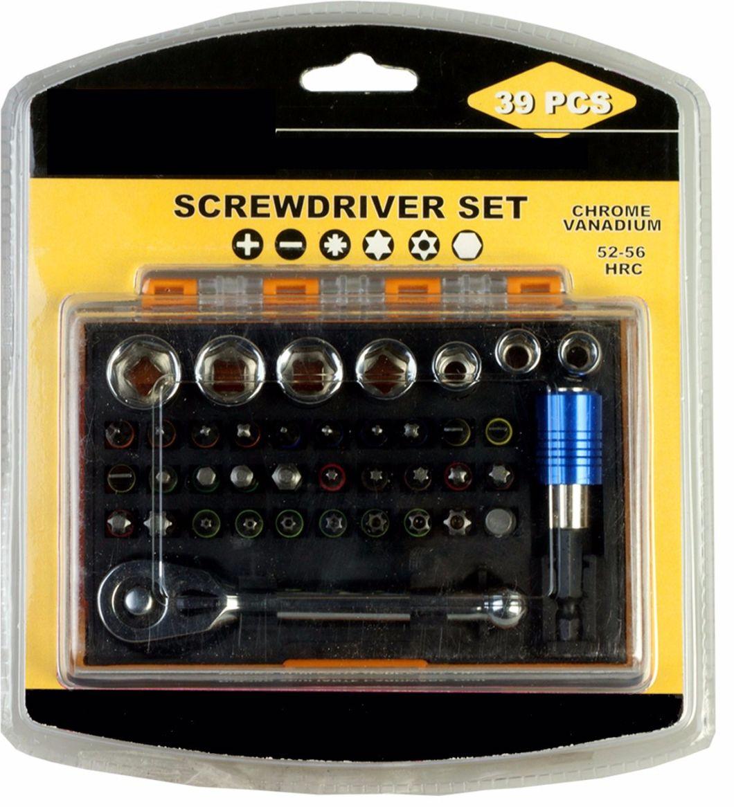 39PCS Driver Bits and Nut Set