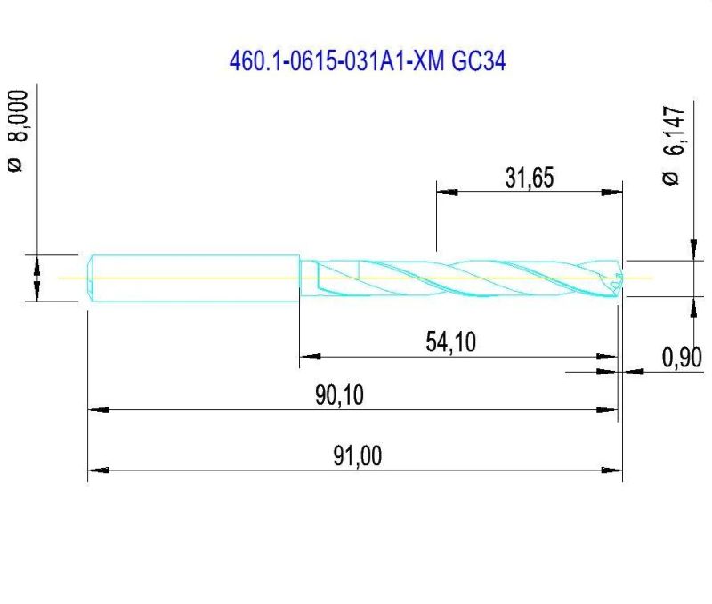 High Quality Tungsten Steel Carbide Drill Bit