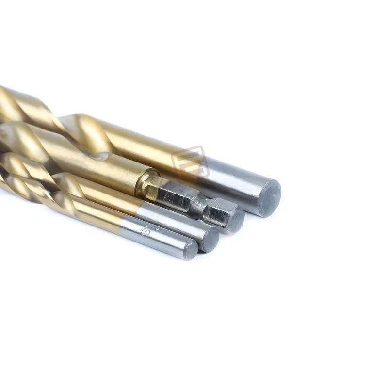 HSS Straight Shank Twist Drill Bits for Hard Material, Metal, Stainless Steel