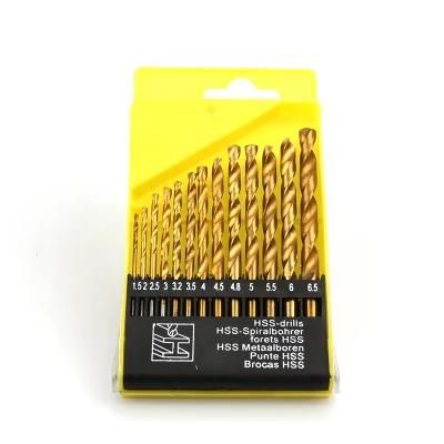 M35 HSS Twist Drill Bit Cobalt Factory High Quality Well Drilling Electric Bit Set Grinder HSS Twist Drill