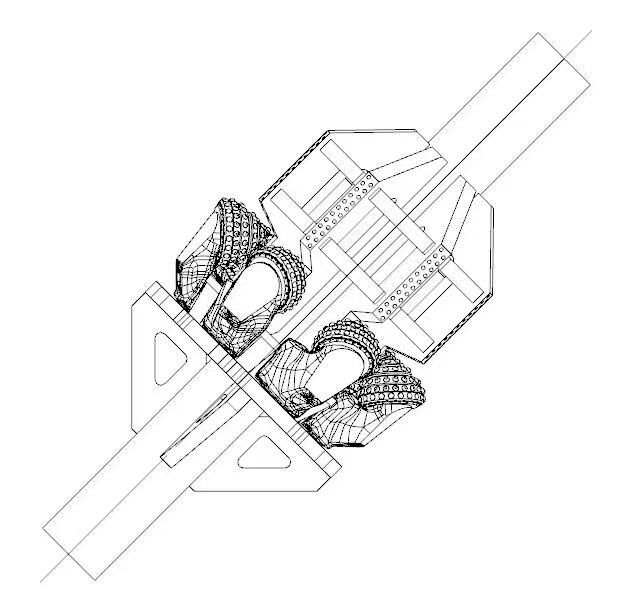 24 Inch HDD Roller Cutters /Hole Opener/Rock Reamer/TCI Tricone Rotary Bit Water Well Drilling