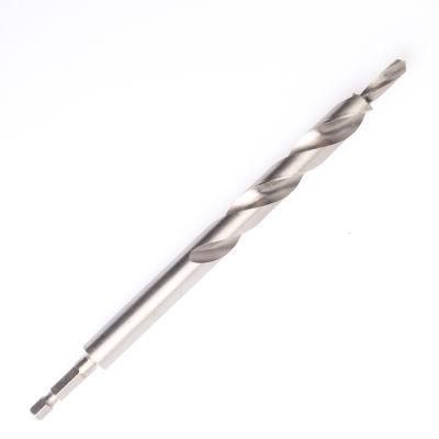 DIN8374 Straight Shank 90 Degree Fine Tolerance HSS Subland Two Step Drill Bit for Metal Drilling and Kreg Pocket Hole Jigging