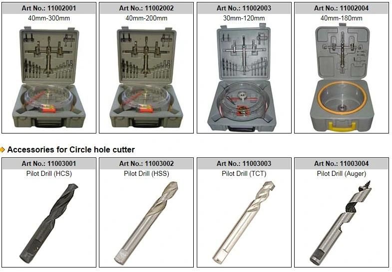 Adjustable Circle Hole Drill Cutters Kit