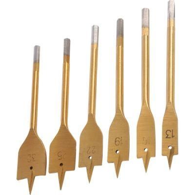 C50 Bright Finishing Sharp Point Wood Spade Flat Drill Bit