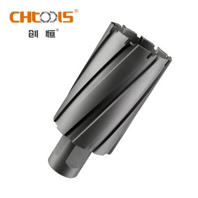 Chtools Hole Cutter 120mm Tungsten Carbide Version P Weldon Shank Steel Drill