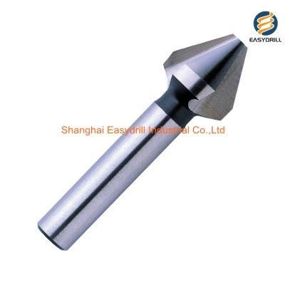 DIN334c Cylindrical Shank 60 Degree 3 Flutes HSS Chamfer Countersink Drill Bit for Metal Deburring (SED-CS3F-60)