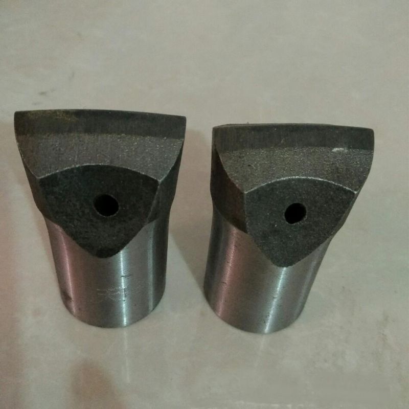 Tungsten Carbide Taper Drill Chisel Bit for Quarrying