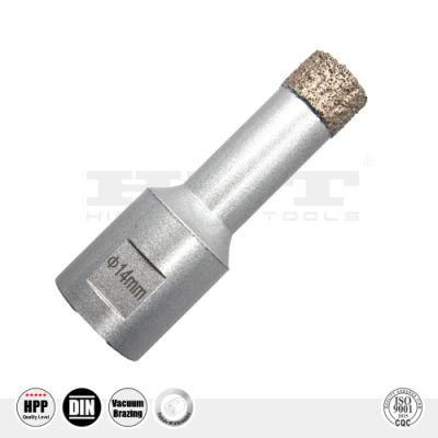 Premium Quality Dry Cut Diamond Drill Bit Femal M14 Connection for Dry Cut Tile, Ceramic, Porcelain, Marble, Granite