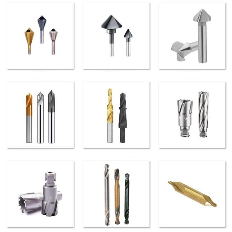 Cross Tungsten Carbide Tip Drill Bits with Hex Twist Shank for Glass Tile Porcelain Ceramic