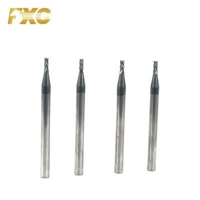 Hot Sale Tungsten Carbide HRC45 Micro End Mill Cutter for Steel