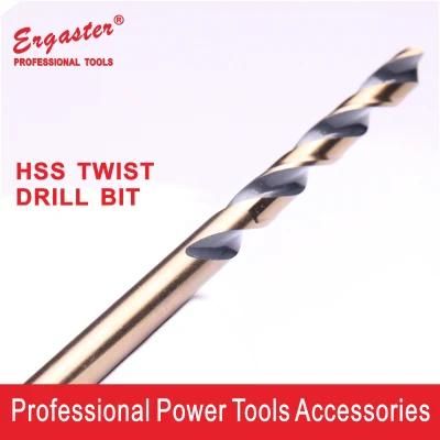 Drill Bits Straight Shank HSS Hsco for Metal Stainless Steel