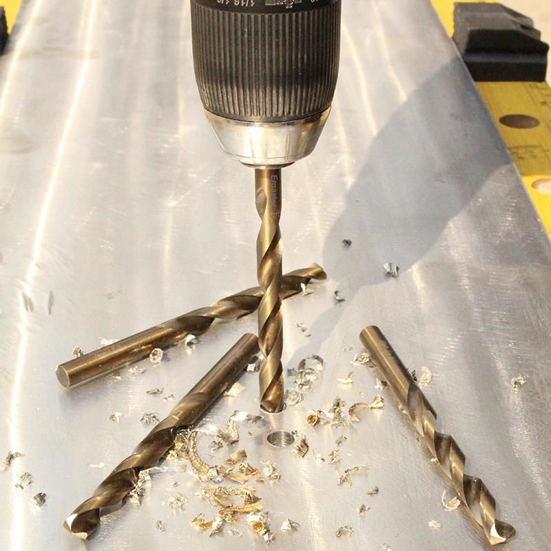 HSS Drill Bits Factory Customized DIN338 for Metal Straight Shank Drill Bit