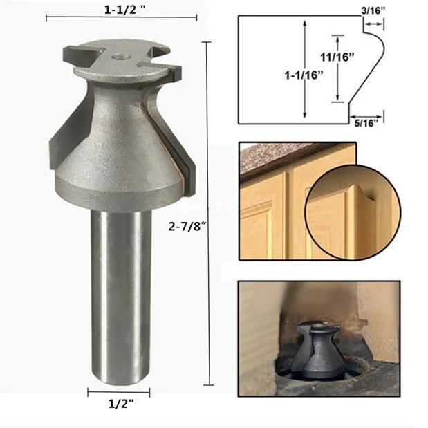 1/2 Inch Shank Woodworking Chisel Cutter Drill