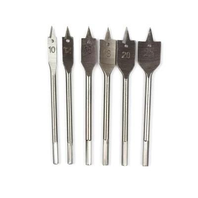 Woodworking Spade Bit Flat Wood Drill Bit for Drilling Plywood Chipboards