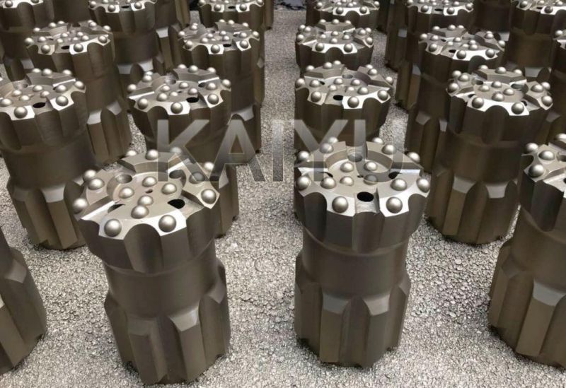 115mm T51 Retrac Threaded Rock Drilling Bits for Quarrying and Mining