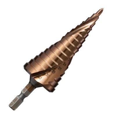 High Quality M35 Hex Shank HSS Cobalt Step Drills 4-20