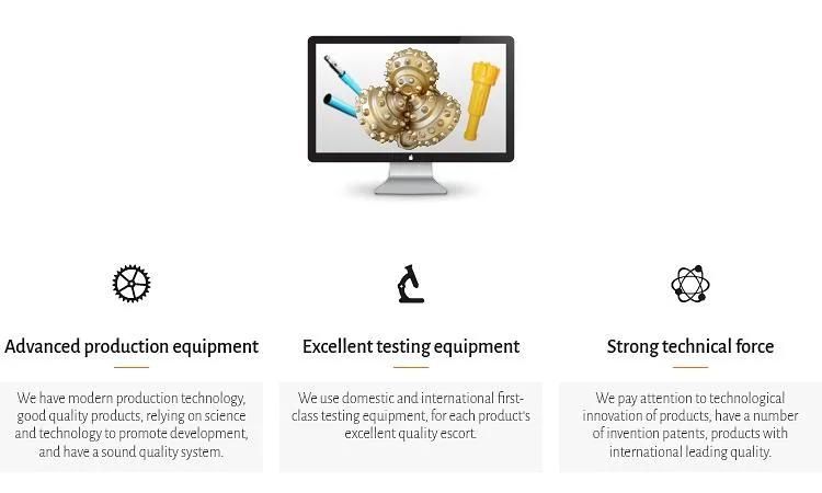 Rock Drill TCI Tricone Roller Drilling Bits for Rock Drilling Mining Water Well