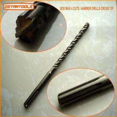 Cross Tip SDS Max Shank Electric Hammer Drill Bit