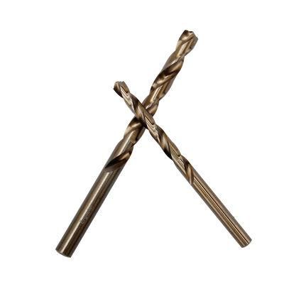 DIN338 HSS Co Jobber Length HSS E M35 HSS Cobalt Twist Drill Bits for Stainless Steel, Metal, Aluminium, Hardened Steel