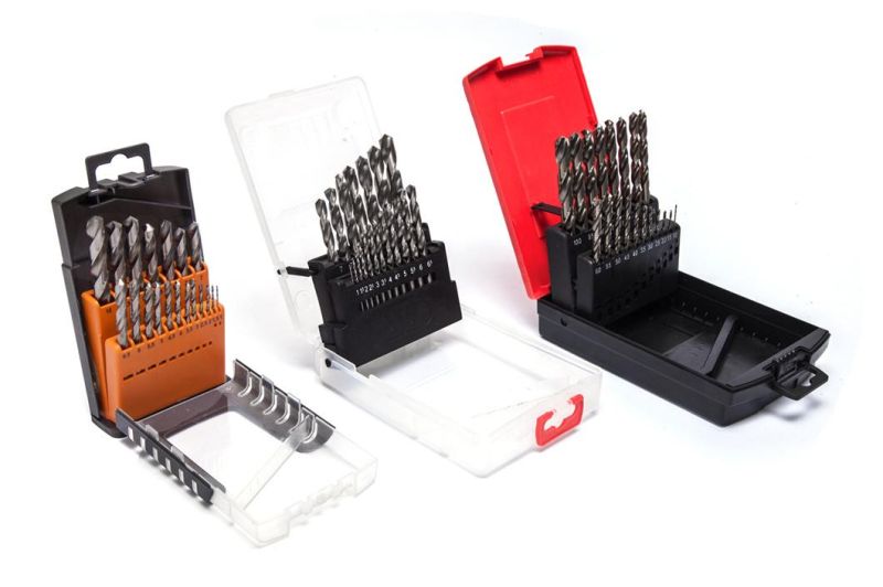 13 19 25 PCS HSS Drill Bit Kit for Metal