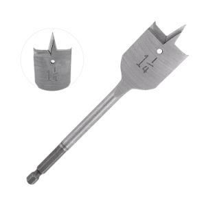 Power Tools HSS Drill Bits Customized Factory 1/4 Wood Spade Twist Drill Bit