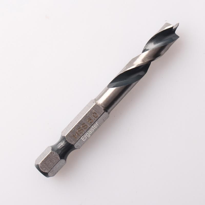 6mm HSS Brad Point Drill Bit High Speed Wood Drills