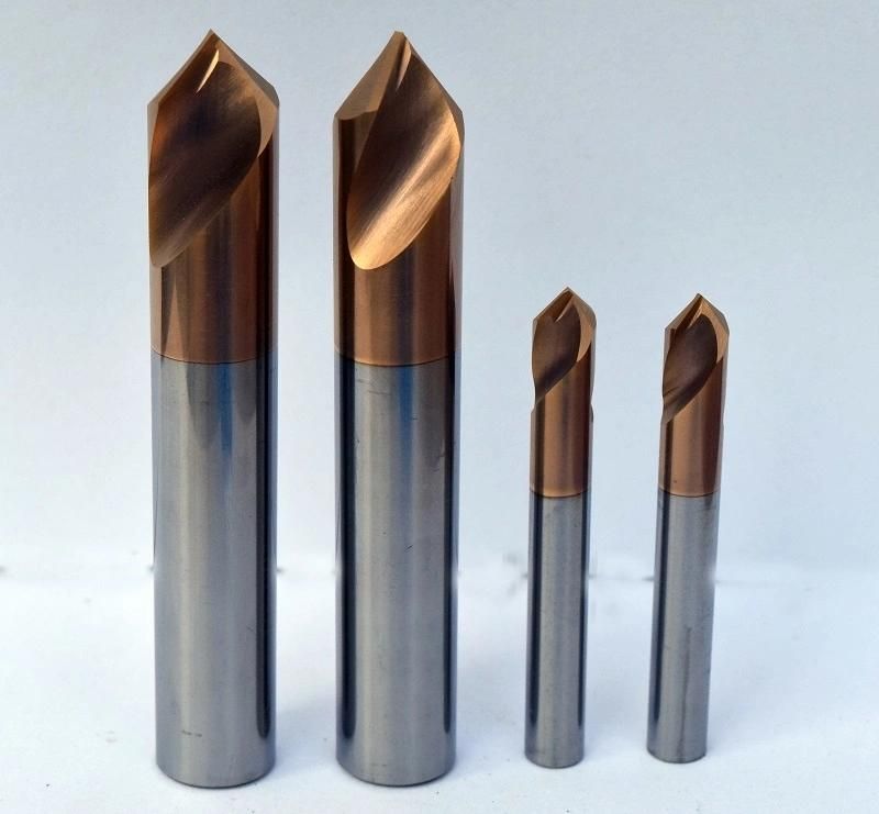 Tungsten Carbide High Hardness 90 Degrees Spot Drilling Bits