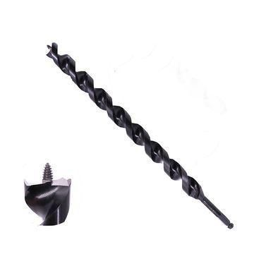 Quick Change Hex Shank Double Flutes Double Spurs Wood Auger Drill Bit for Wood Drilling