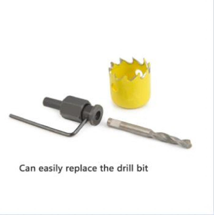 Good Performance Carton Steel Hole Saw with Yellow Surface