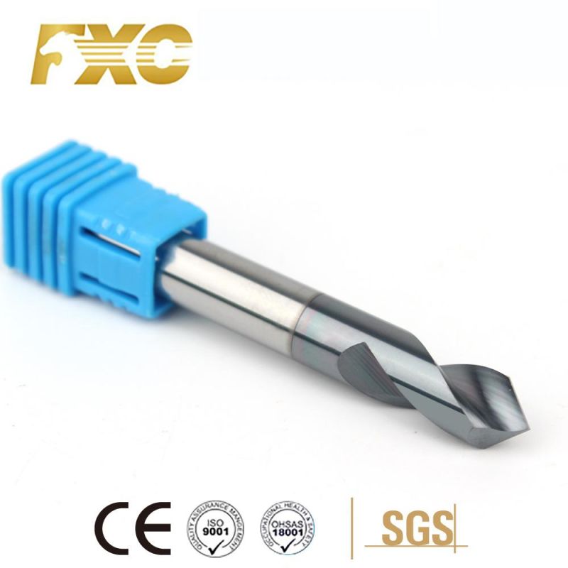 CNC Tools Tungsten Carbide HRC45 Drill Bit for Steel