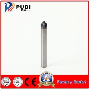 Tungsten Carbide 4 Flutes 90 Degree Chamfering End Cutting Tool with Altin Coated