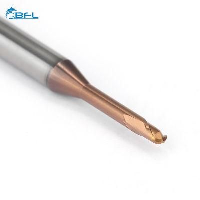 Tungsten Carbide 2 Flute Long Neck Square Endmill 2 Flute Ballnose Long Neck End Mill Tool