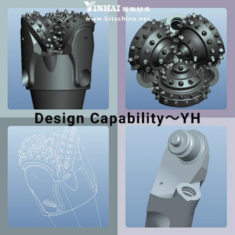 17 1/2" Tricone Bit 444.5mm IADC535 for Well Drilling